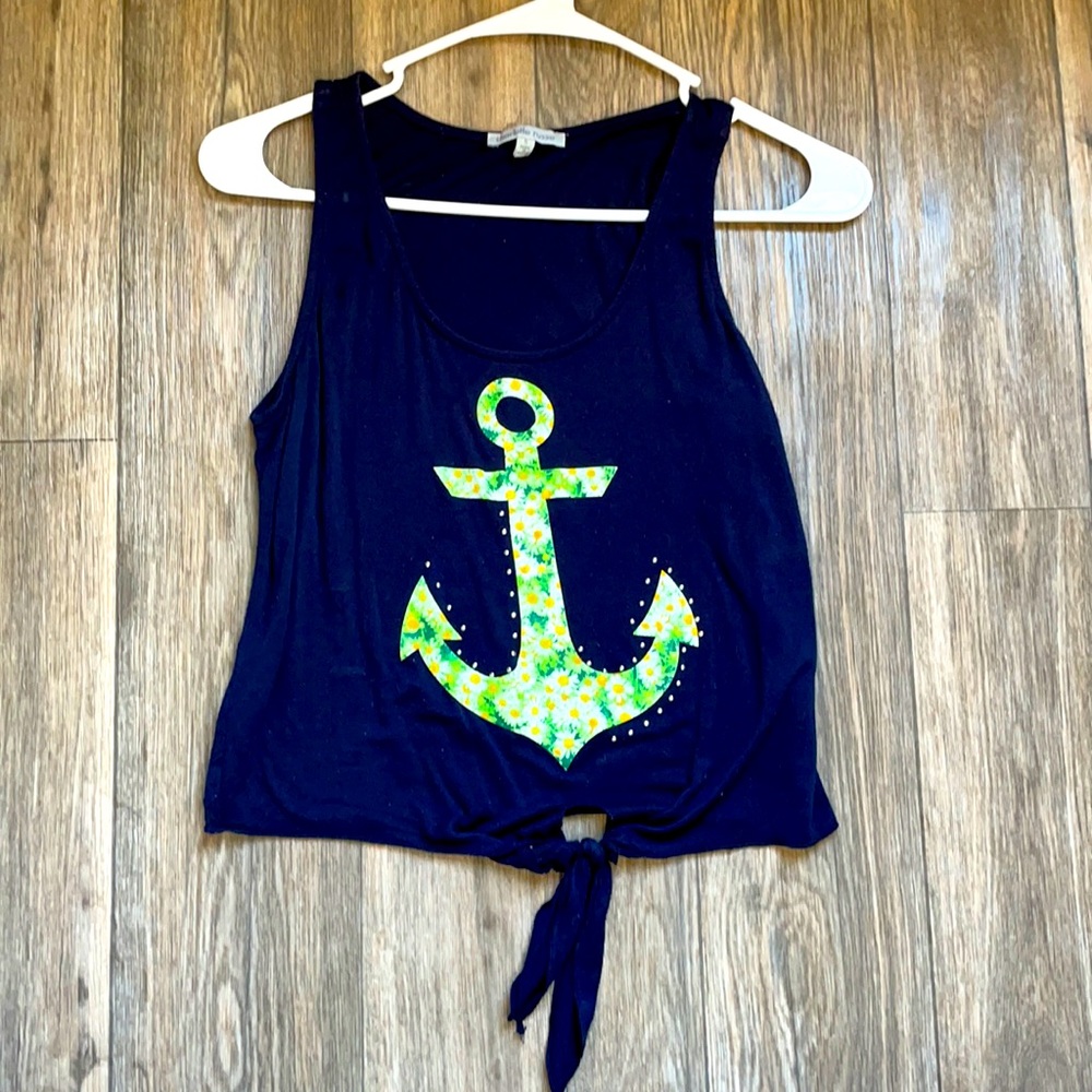 Sailor Crop Top